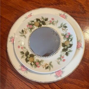Vintage Theodore Haviland Roses De France Plate